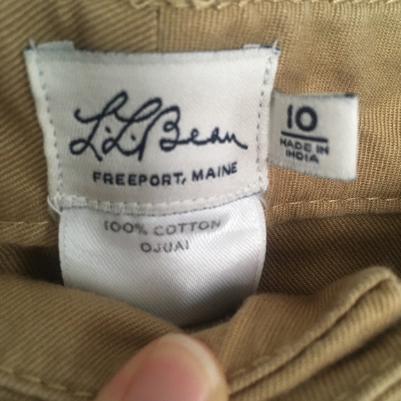 L.L. Bean Vintage Tan Jeans - Picture 6 of 7